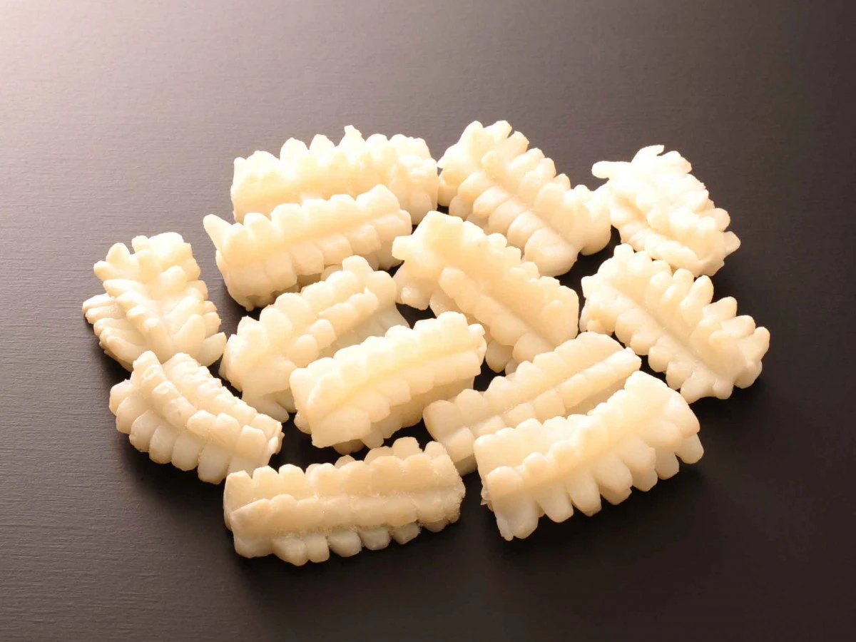 12226x10 【送料無料】 華いか (約2ｘ4ｃｍ)150/200 1kgx10袋 オカフーズ [ケース販売]