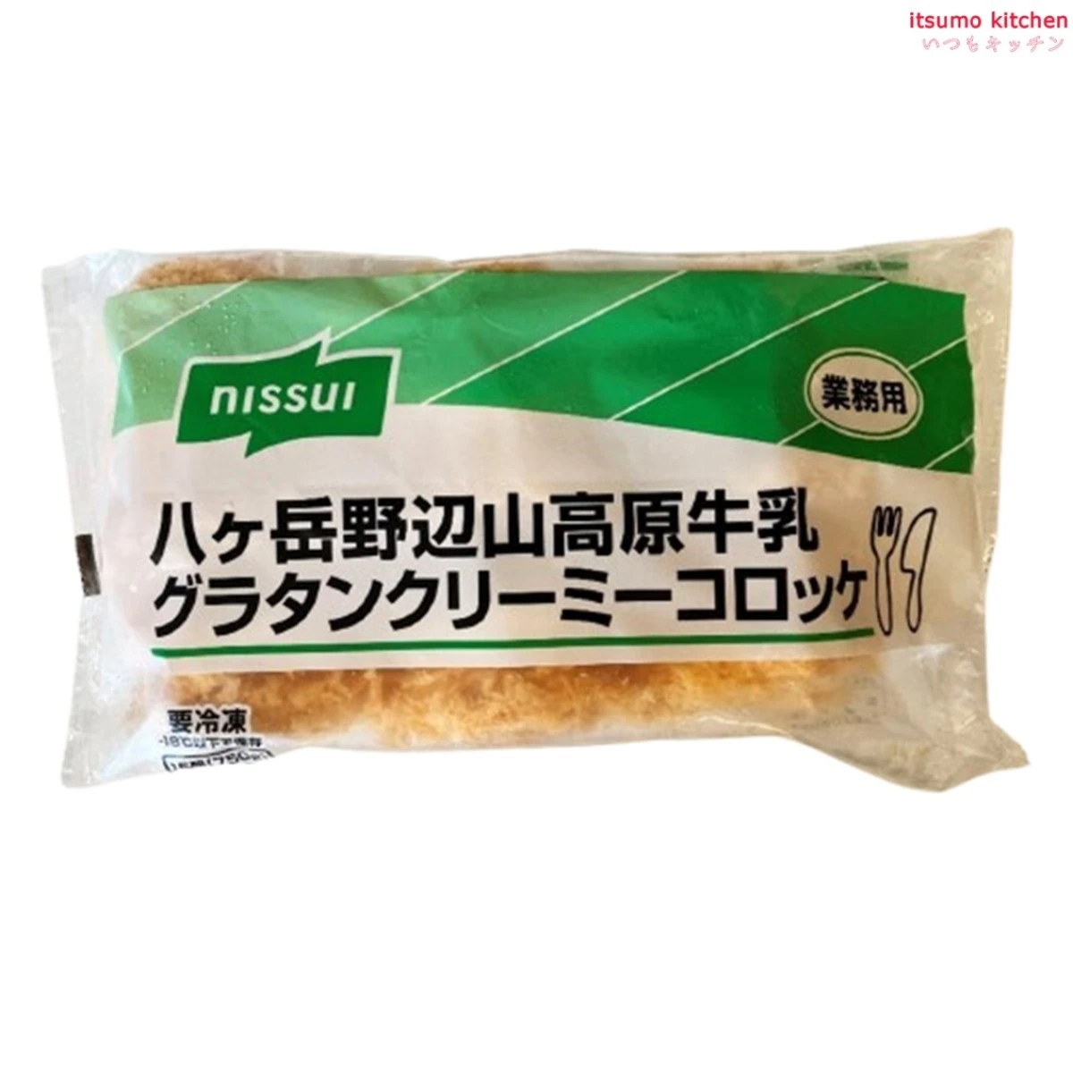 21224x8【送料無料】八ヶ岳野辺山高原牛乳グラタンクリーミーコロッケ 750g(15個)×8袋 ニッスイ