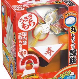 125272 ※発送12/5(火)以降～【送料無料】お鏡餅 簡単お飾り 丸もち入り 528g うさぎもち