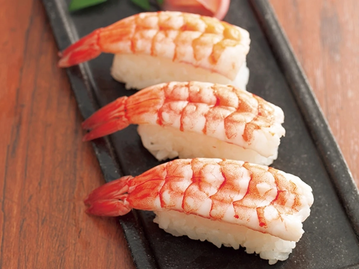 12577x40 【送料無料】 釜ゆで寿司海老 3L(8.0~8.5cm) 20尾入りx40パック 極洋 [ケース販売]