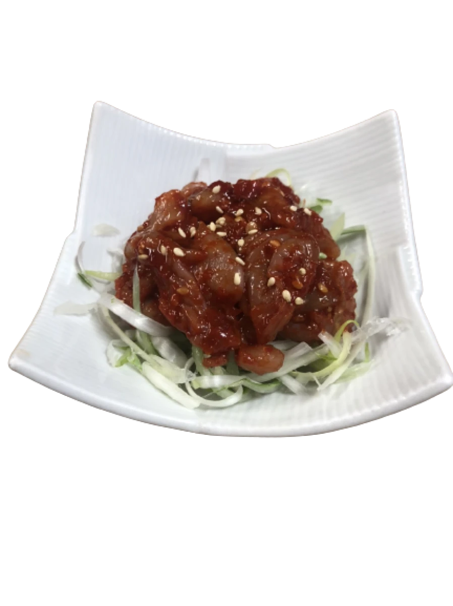 233320x30 【送料無料】 味付チャンジャ（タラの塩辛）  250g×30個 竹原商店