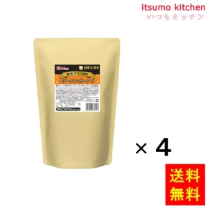 91517x4【送料無料】銀座デリー監修バターチキンカレーソース 3kgx4袋 ハウス食品