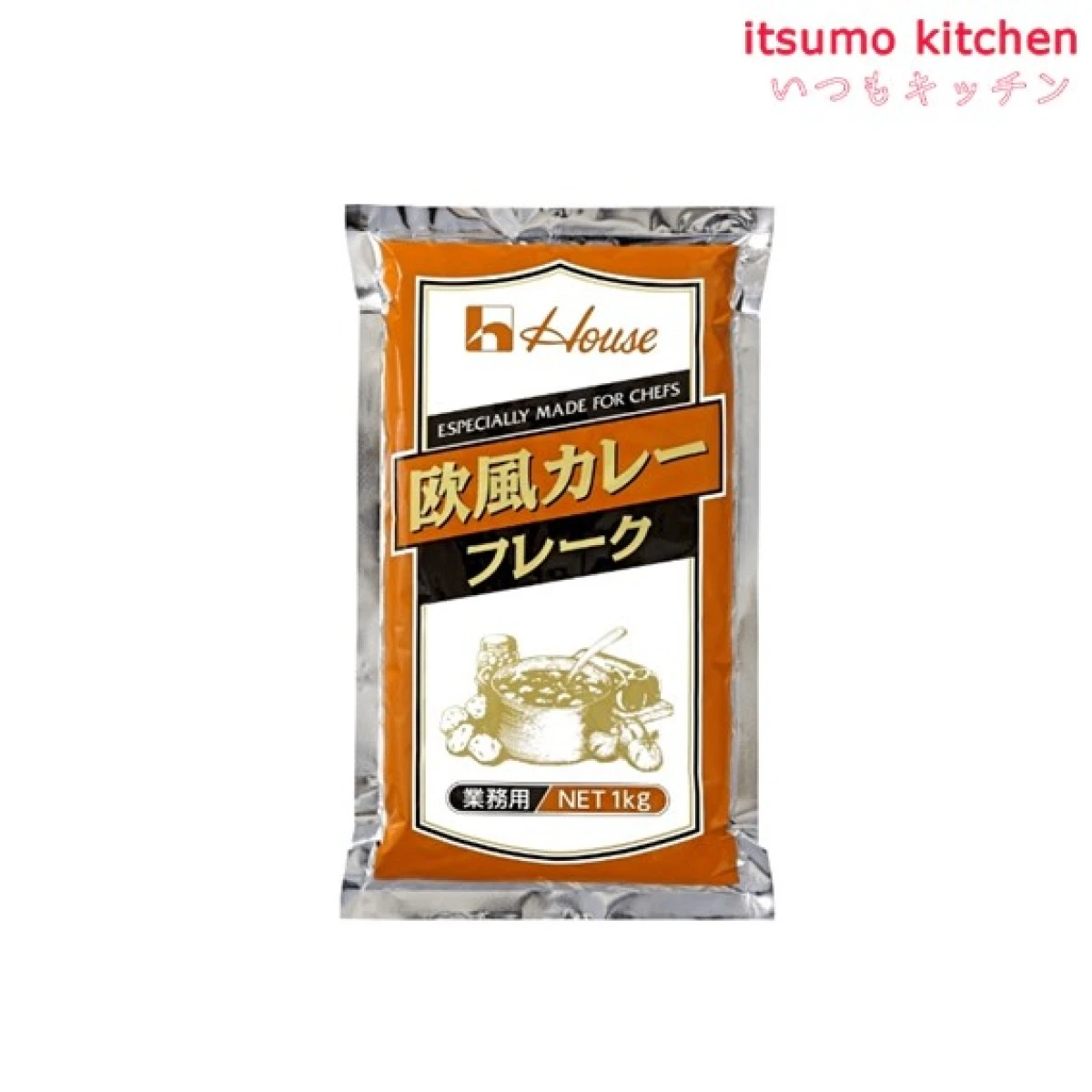 211053 欧風カレーフレーク 1kg ハウス食品