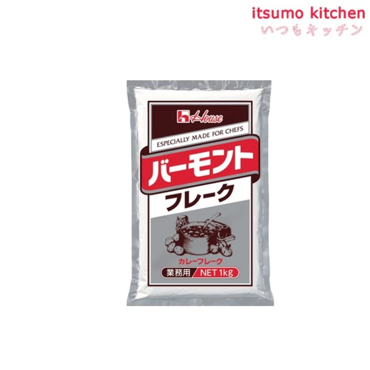 211098 バーモントフレーク 1kg ハウス食品