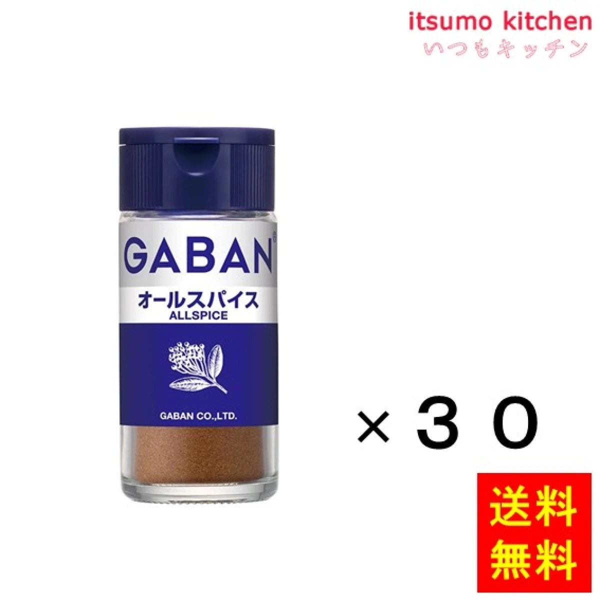 213190x30【送料無料】ギャバン16gオールスパイス 16gx30本 ハウスギャバン