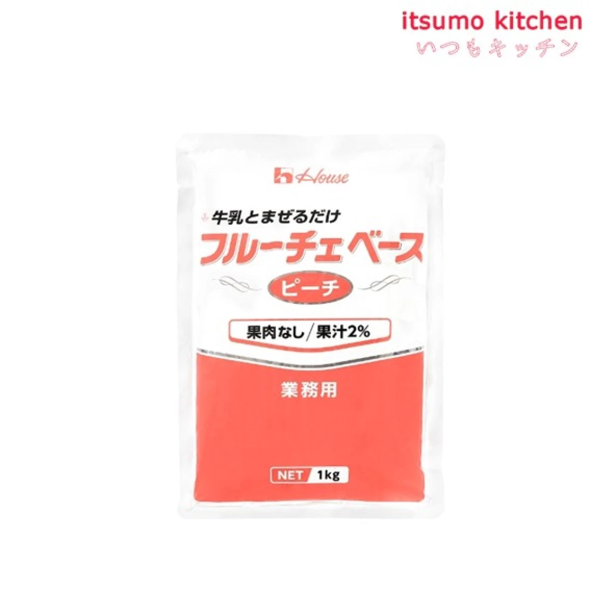 225027 フルーチェベース ピーチ 1kg ハウス食品