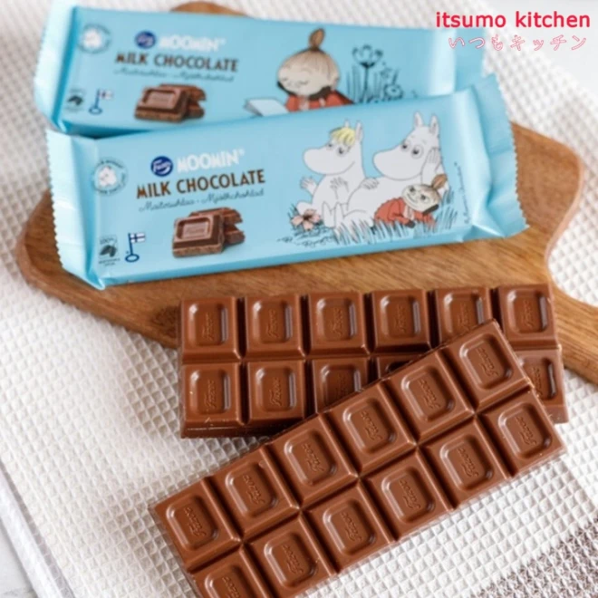 358285x5 【送料無料】ファッツェル  ムーミン ミルクチョコレート 68g×5個 三井食品