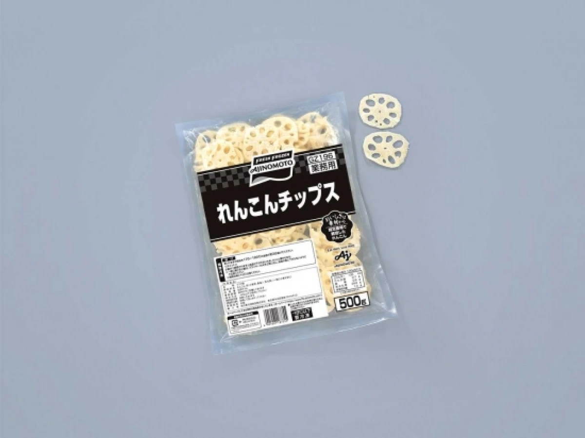 25896 れんこんチップス 500g 味の素冷凍食品