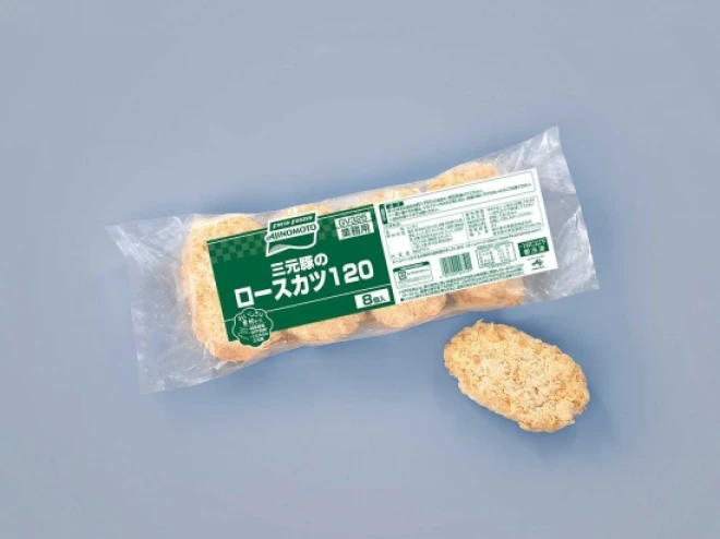 24751 三元豚のロースカツ 120 960g（8枚） 味の素冷凍食品 - いつもキッチン