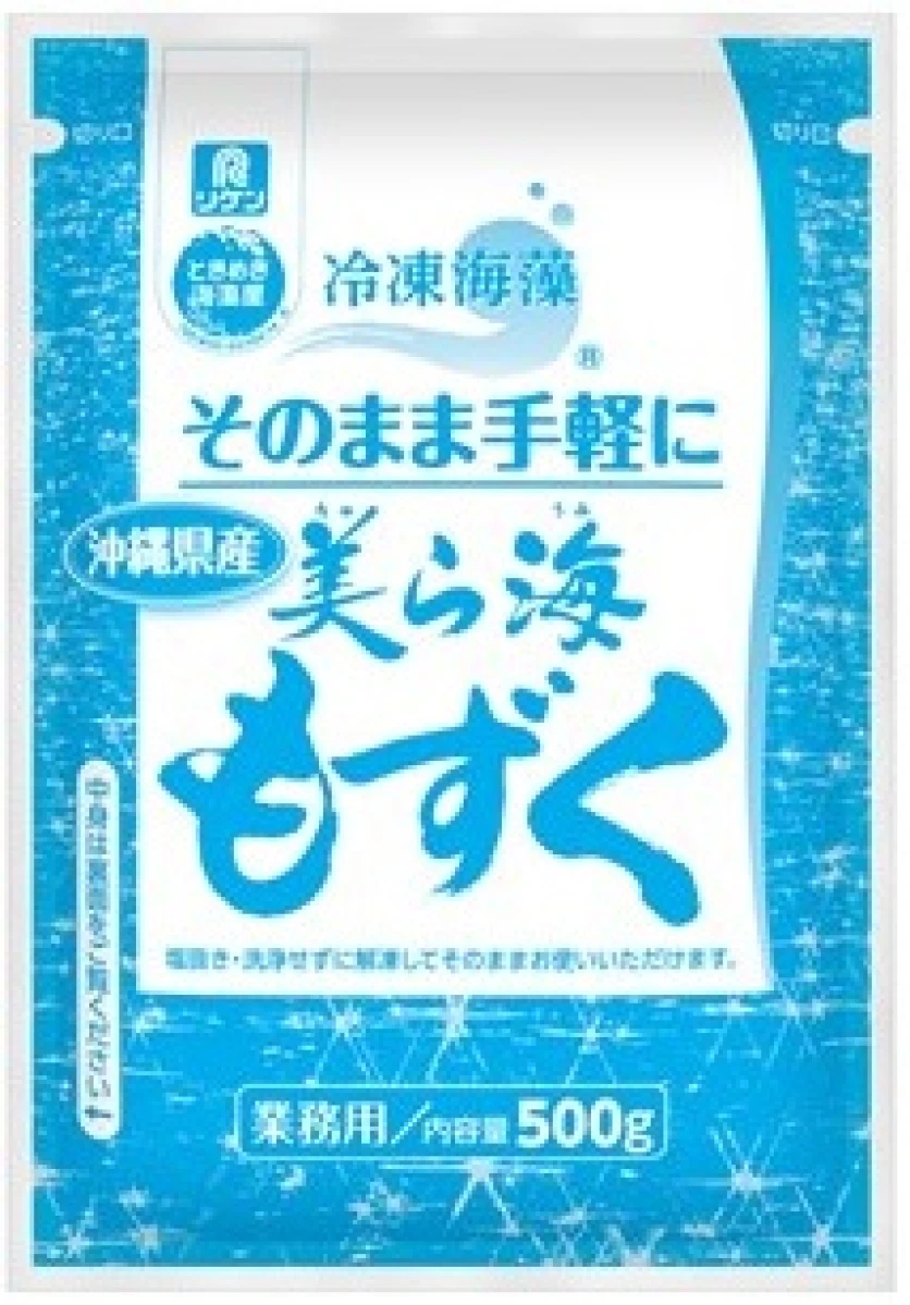 11108 そのまま手軽に美ら海もずく 500g 理研ビタミン